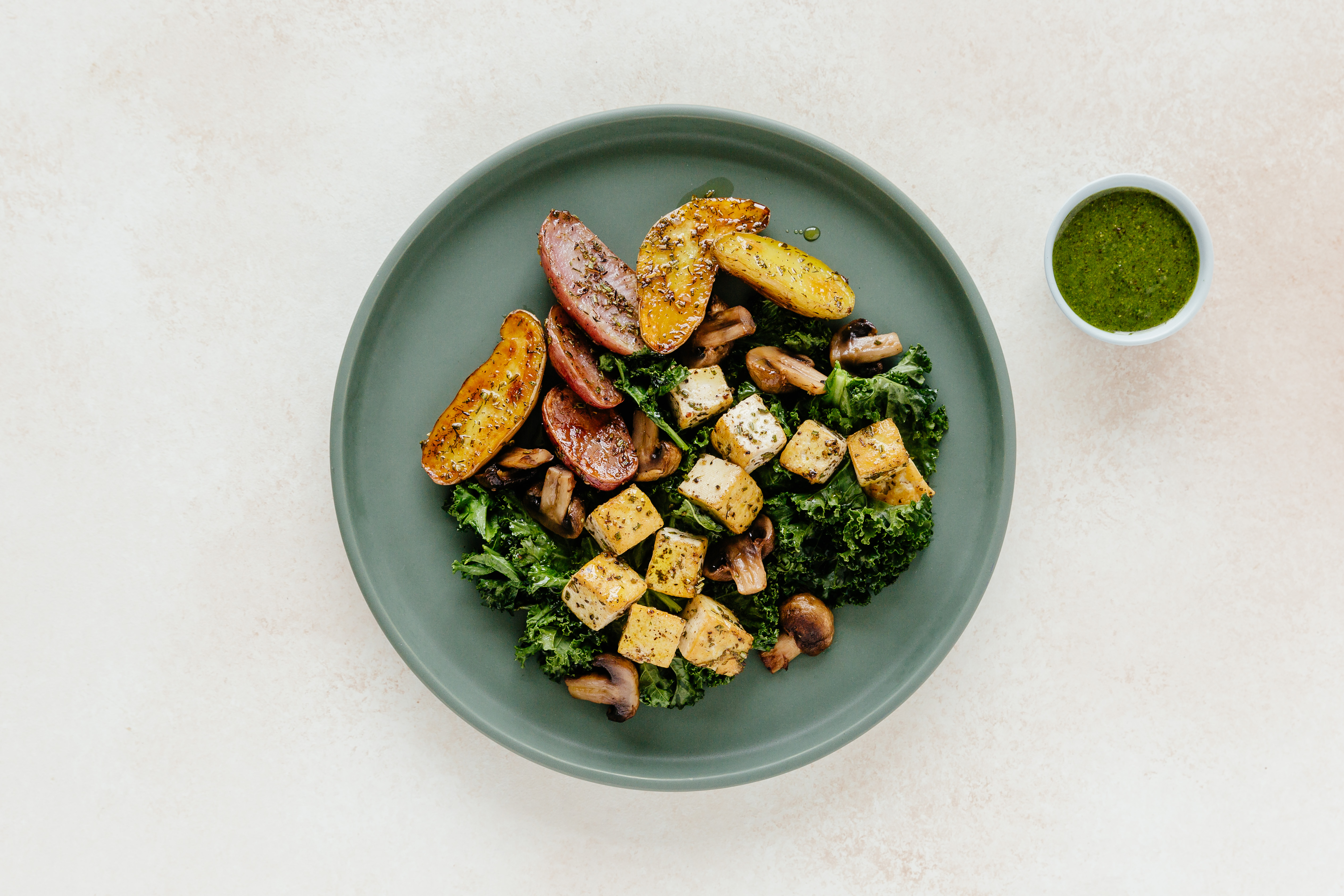 Lemon Dill Chicken with Garlic Spinach and Cauliflower Mash.jpg