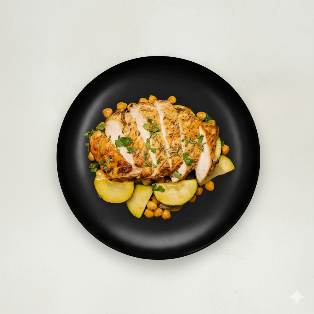 Lemon Dill Chicken with Garlic Spinach and Cauliflower Mash.jpg